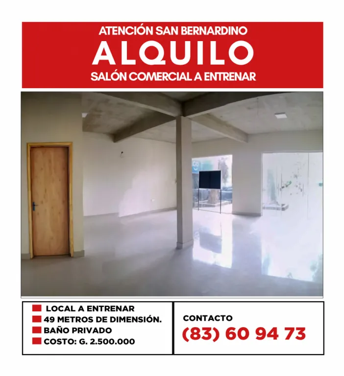 SALON COMERCIAL EN SAN BERNARDINO — foto 3