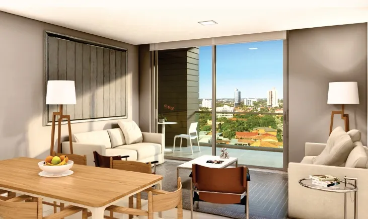 Departamento de 4 dormitorios en Edificio Altamira Alzara Plaza, Bo. San Jorge - Asuncion — foto 2