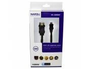 CABLE HDMI A MICRO HDMI 5M NAPOLI