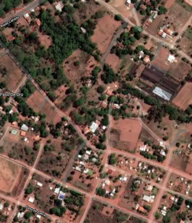 VENDO 3 TERRENOS DE 12x30 EN YPANE PASO DE ORO A METROS DE LA RUTA — foto 2