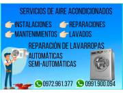 Servicios de instalaciones de aires acondicionados