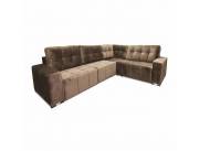 SOFA ESQUINERO MANCHESTER ABBA MARRON 498