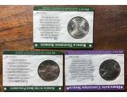 Vendo monedas coleccionables kennedy
