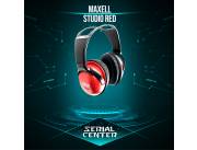 AURICULAR MAXELL STUDIO RED