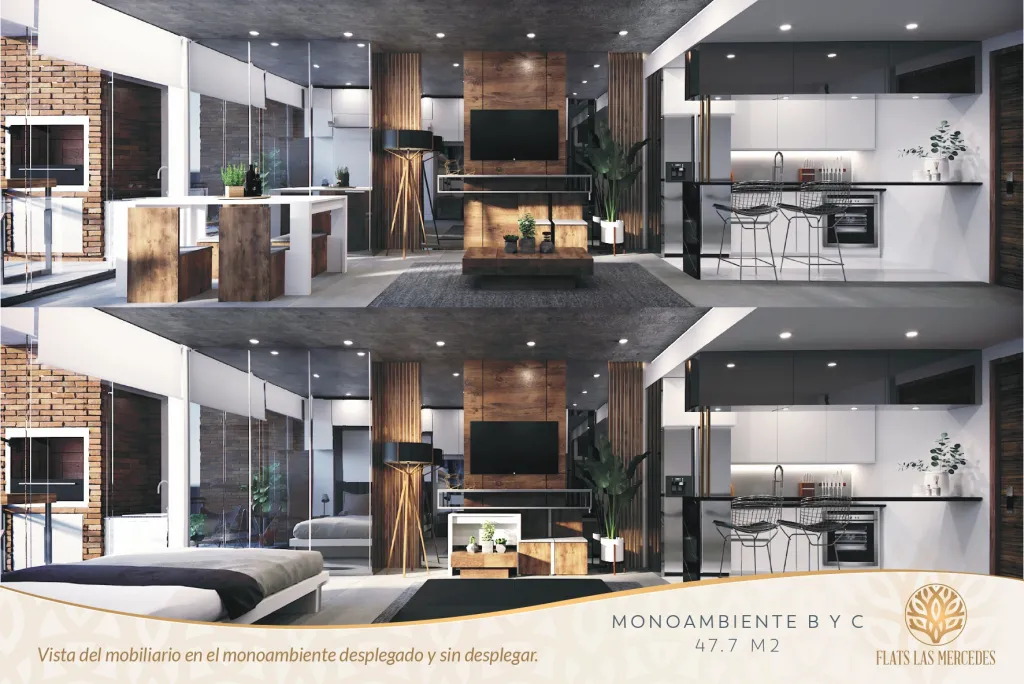 DEPARTAMENTOS EN VENTA A ESTRENAR EN BARRIO LAS MERCEDES — foto 2