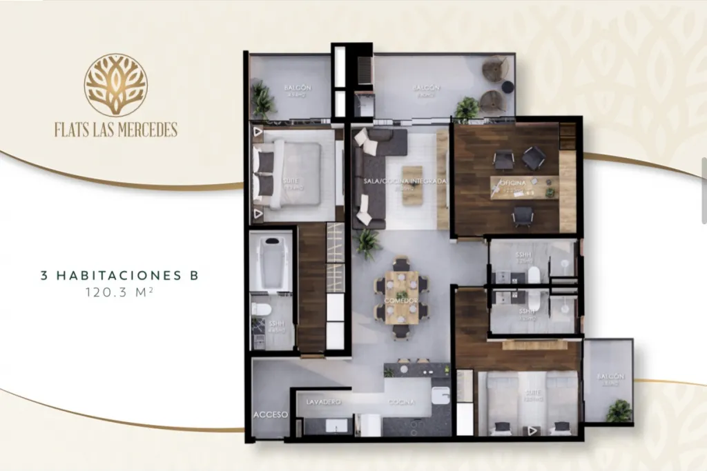 EN VENTA DEPARTAMENTO EN POZO. FLATS LAS MERCEDES — foto 2