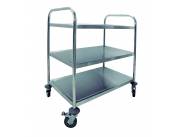 CARRO DE SERVICIO RPC-L3 INOX DE 3 NIVELES !! NUEVOS CON GARANTIA ! DELIVERY SIN COSTO