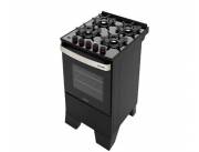 COCINA MUELLER VETRO PIACERE 4 HORNALLAS NEGRO !! NUEVOS CON GARANTIA ! DELIVERY SIN COSTO