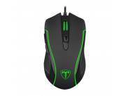 Mouse Gaming T-DAGGER Private T-TGM106 USB hasta 3.200 DPI con Backlight RGB - Negro