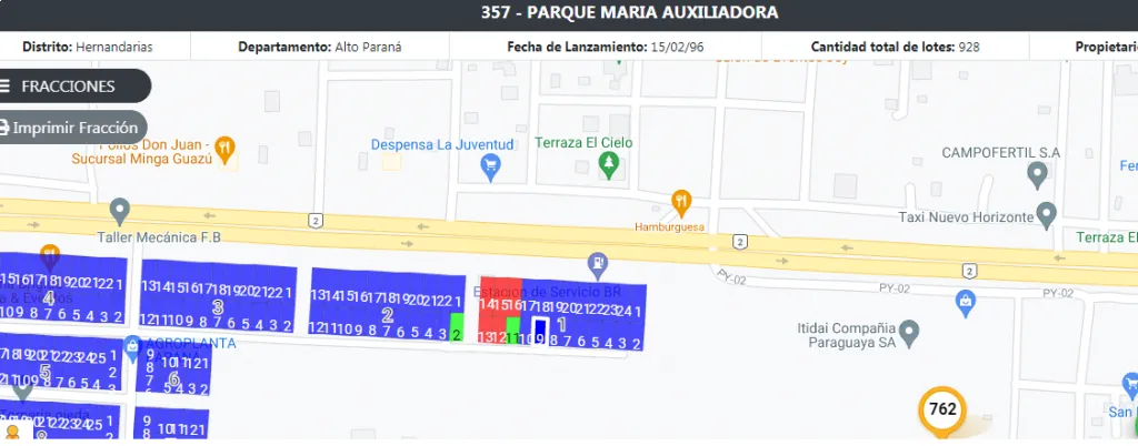 Vendo Terreno en Minga Guazu — foto 2