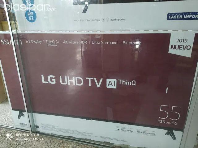Smart Tv LG 55 pulgadas 4K UHD. Nuevos en caja. Delivery. #1830261