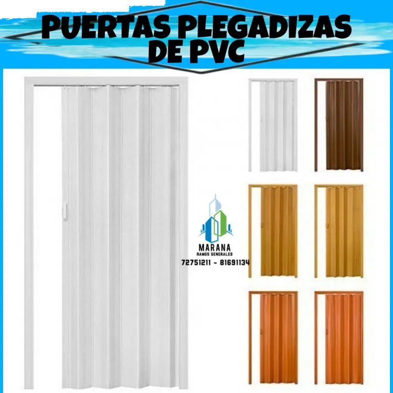 PUERTAS PLEGADIZAS DE PVC FÁCILES DE INSTALAR!!! — foto 3