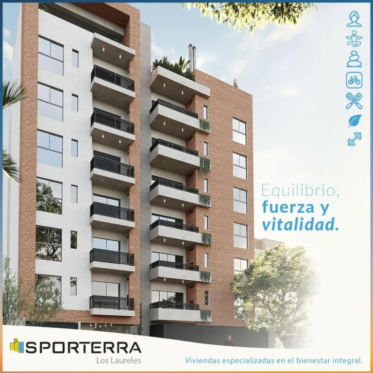 Departamento a estrenar en Los Laureles - Edificio Sporterra — foto 2