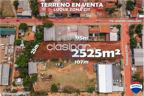 En venta AMPLIO terreno zona CIT-2525m2 — foto 2