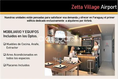 COMODO Y MODERNO MONOAMBIENTE ZETTA VILLAGE AIRPORT — foto 3