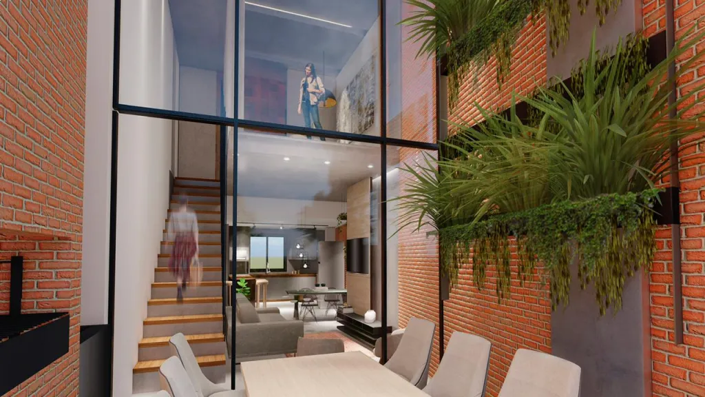 ULTIMA UNIDAD DISPONIBLE-edificio Margaritas-Departamento tipo Duplex de 1 Dormitorio — foto 3