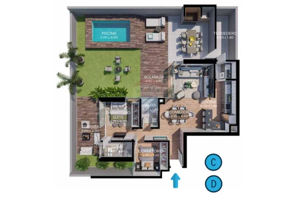 Penthouse en Petra Tower, el rascacielo de Paraguay — foto 2