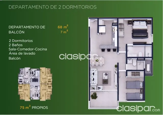 DEPARTAMENTO EN ALTAMIRA SURUBI-Í — foto 3