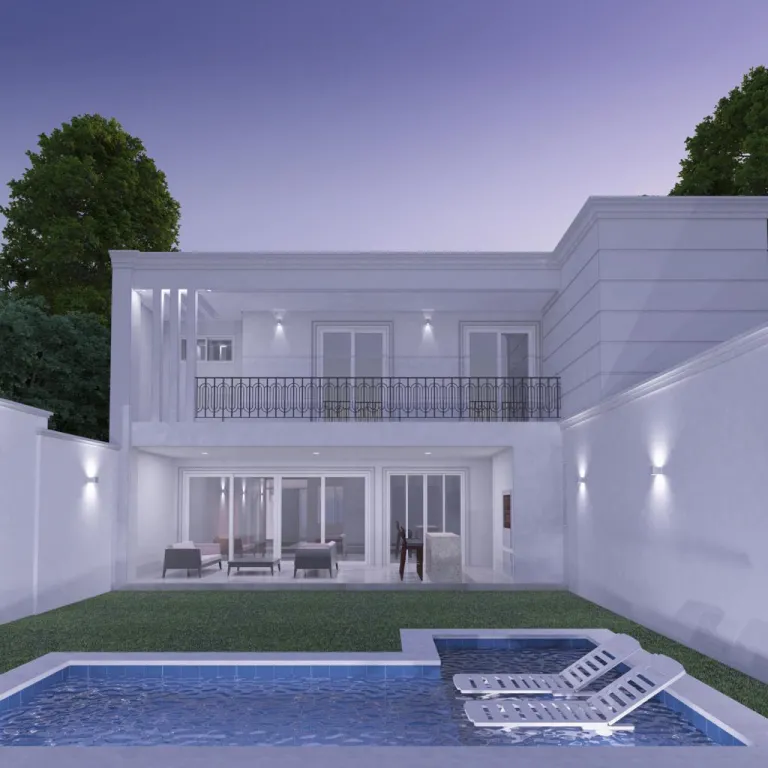MBURUCUYÁ: ELEGANTE RESIDENCIA A ESTRENAR, 4 SUITES, 3 GARAJES, JARDÍN, PISCINA. — foto 2