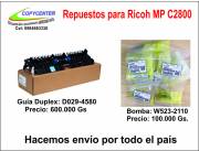 Repuestos para Ricoh MP C2800