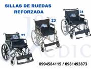 SILLA DE RUEDAS REFORZADA.