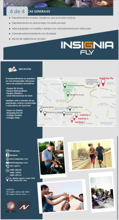 En venta departamentos de 3 dormitorios en pozo zona conmebol — foto 3