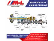 REPARACION CAJA (MECANICA) - DIFERENCIAL Y REDUCTORA DE CAMBIOS