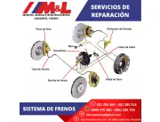 SERVICIOS DE REPARACION INTEGRAL DEL SISTEMA DE FRENOS