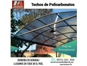 Techos de Policarbonato