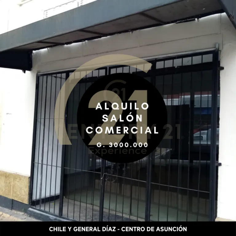 ALQUILO SALÓN COMERCIAL EN EL CENTRO DE ASUNCION — foto 2