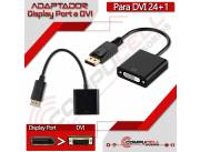 Adaptador Display Port a DVI-I 24+1 - Display Port a DVI