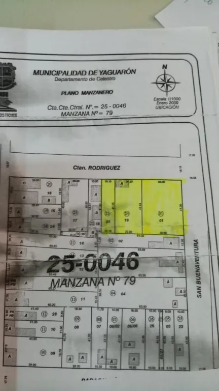Vendo terreno en el centro de Yaguaron — foto 3