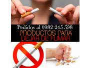 Productos para dejar de fumar
