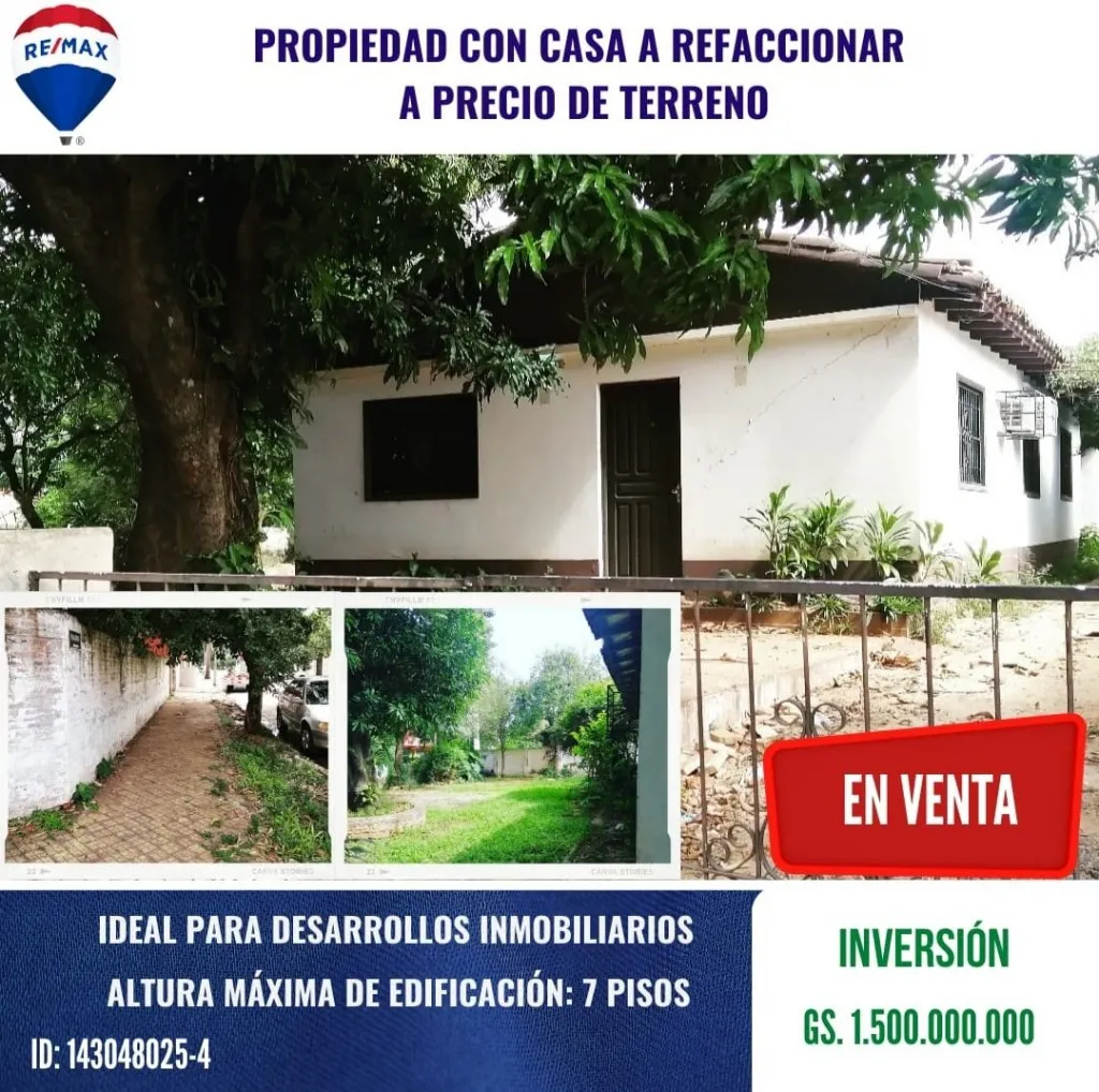 VENDO‼ AMPLIA PROPIEDAD ASUNCIÓN _ B°VISTA ALEGRE 🔝🔝🔝 — foto 2