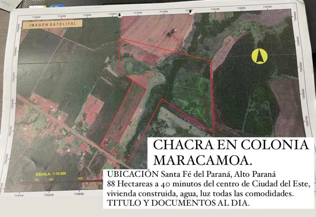 CHACRA EN COLONIA MARACAMOA - SANTA FE DEL PARANA — foto 3