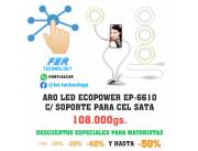 ARO LED ECOPOWER EP-6610 C / SOPORTE PARA CEL