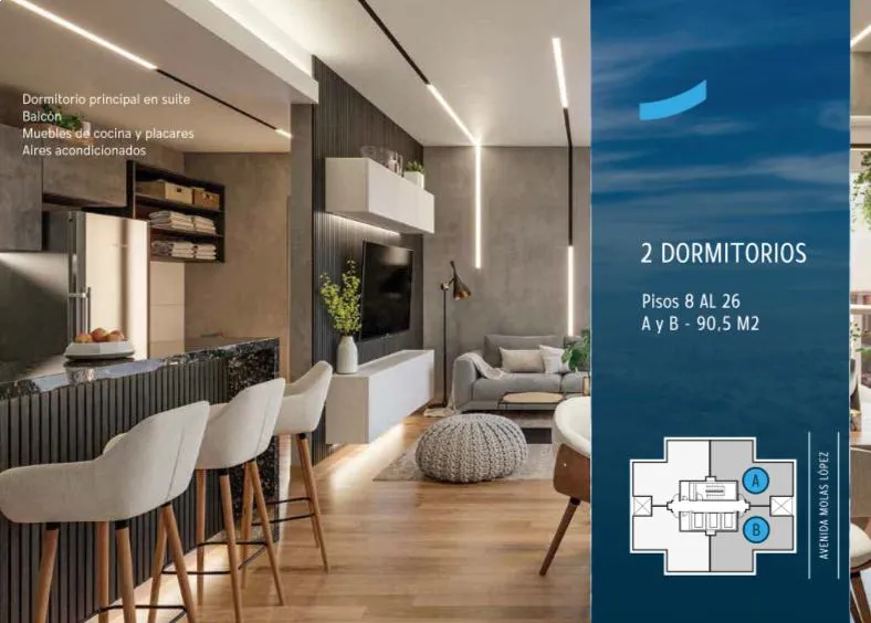 Vendo departamentos en pozo con financiación propia zona Molas López — foto 2