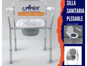 SILLA SANITARIA PLEGABLE Y LIGERA