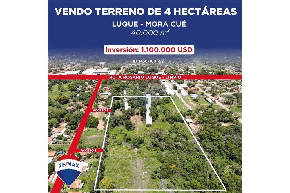 4 HECTAREAS EN MORA CUE — foto 2