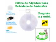 Filtro para Bebedero Electrico de Mascotas