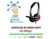 AURICULAR NV-H202D HAVIT