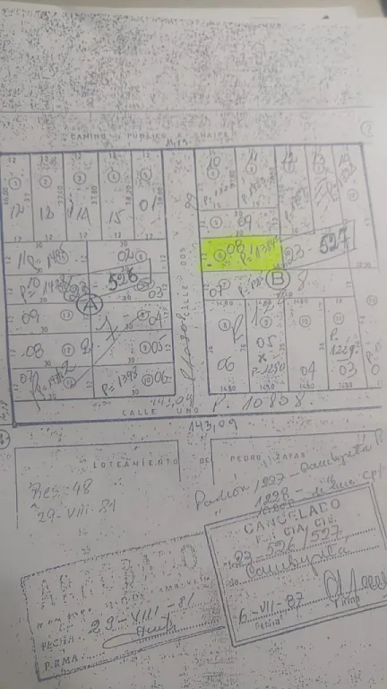 Vendo terreno en el barrio Chaipe: superficie de terreno 360 m2. — foto 2
