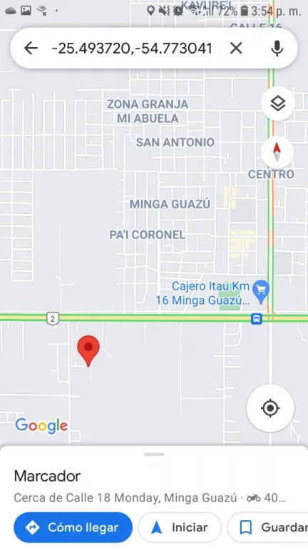 Terreno en Oferta km. 17 - Minga Guazú- A metros de ruta 02 y nuevo corredor metropolitano — foto 3
