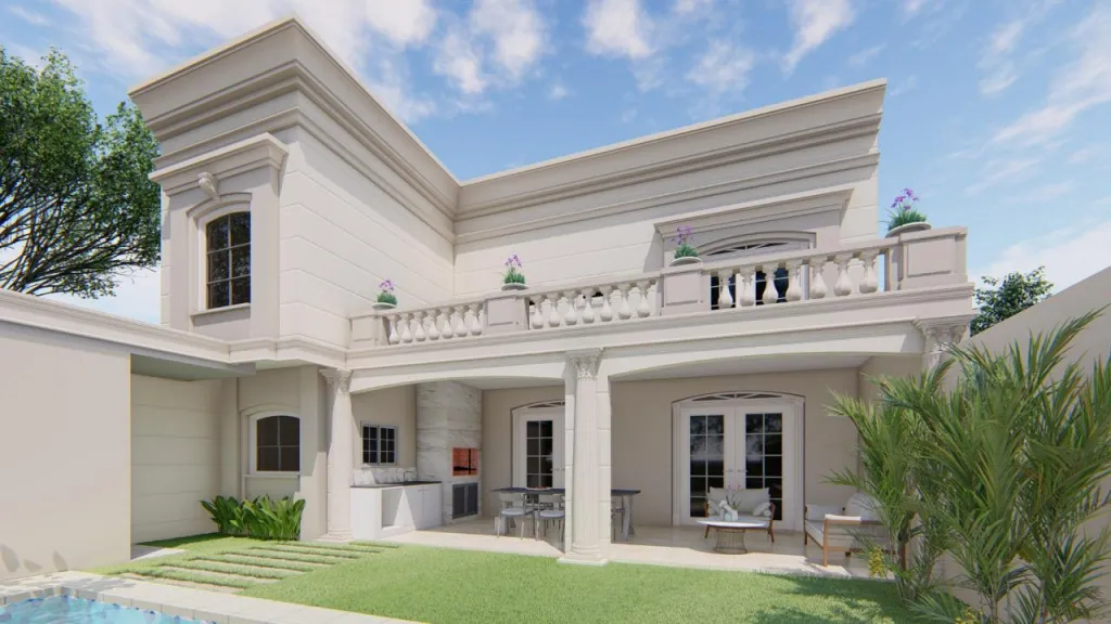 MBURUCUYÁ – MOLAS LÓPEZ: SOFISTICADA RESIDENCIA A ESTRENAR, 3 SUITES, JARDÍN, PISCINA. — foto 2