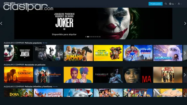 Cuentas de Amazon Prime Video 1882294 Clasipar en Paraguay