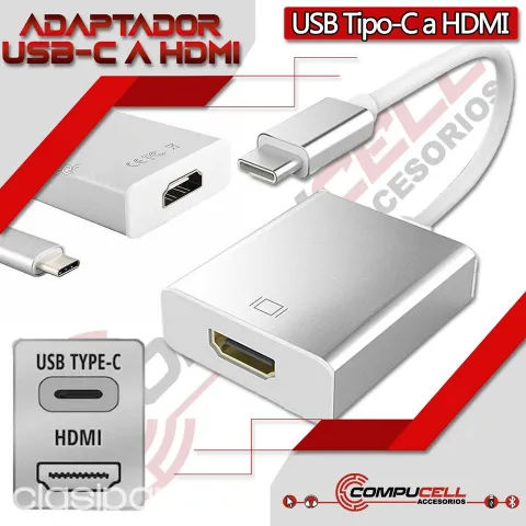 Electrónicos :: Accesorios Electrónicos :: Adaptador USB Tipo C a HDMI