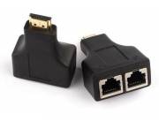 Extensor HDMI 30 metros por cable utp cat 5/6