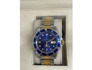 Joyeria Resplandor vende Reloj ROLEX SUBMARINER AZUL COMBINADO ACERO Y ORO, CRISTAL Y PASE