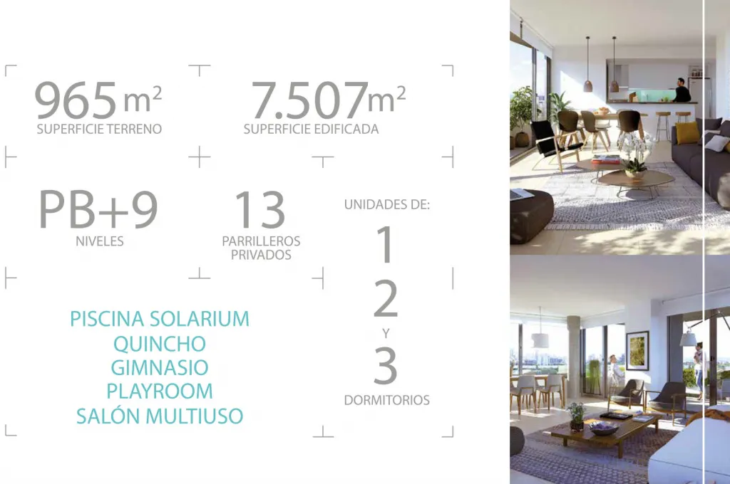 Departamento de 2 dormitorios en Edificio Mangoré, Bo. Las Mercedes - Asuncion — foto 2