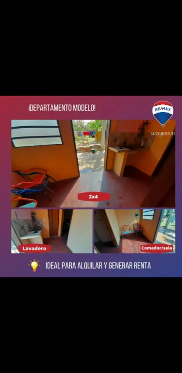 Propiedad con 4 departamentos ideal para alquilar y generar renta. — foto 2